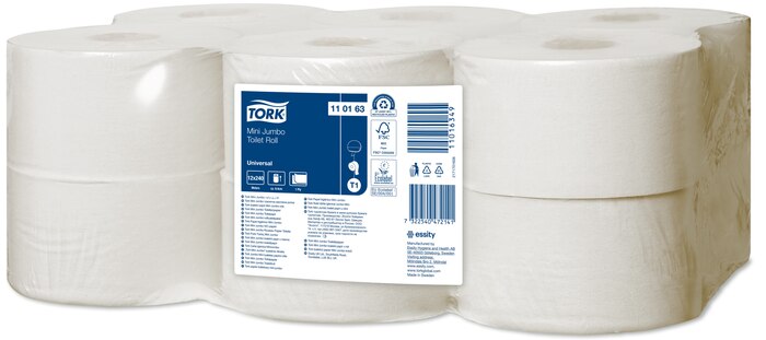 Tork Mini Jumbo Toilettenpapier Universal – 1-lagig