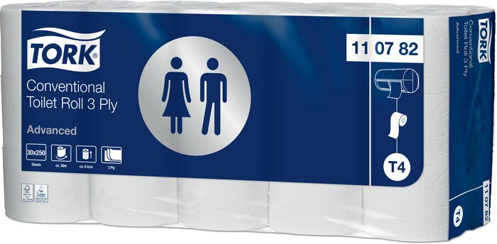 WC-Papier Kleinrolle "Tork Premium" – 3-lagig