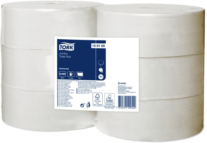 Tork Jumbo Toilettenpapier Universal - 1-lagig