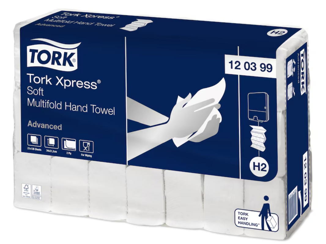 Papierhandtücher Multifold "Tork Xpress® weich"