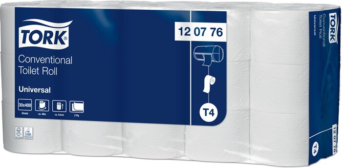 Tork Kleinrollen Toilettenpapier Universal – 2-lagig