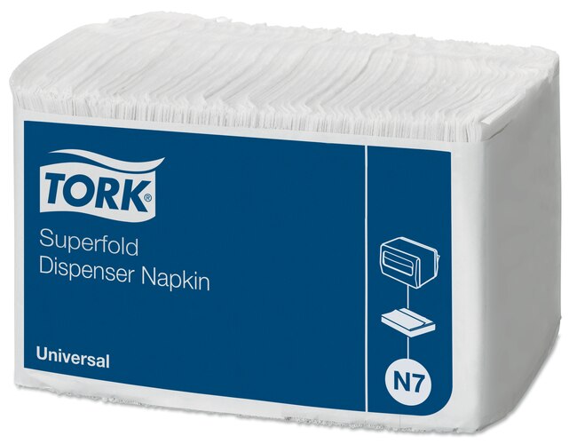 Tork Superfold Weiße Spenderserviette