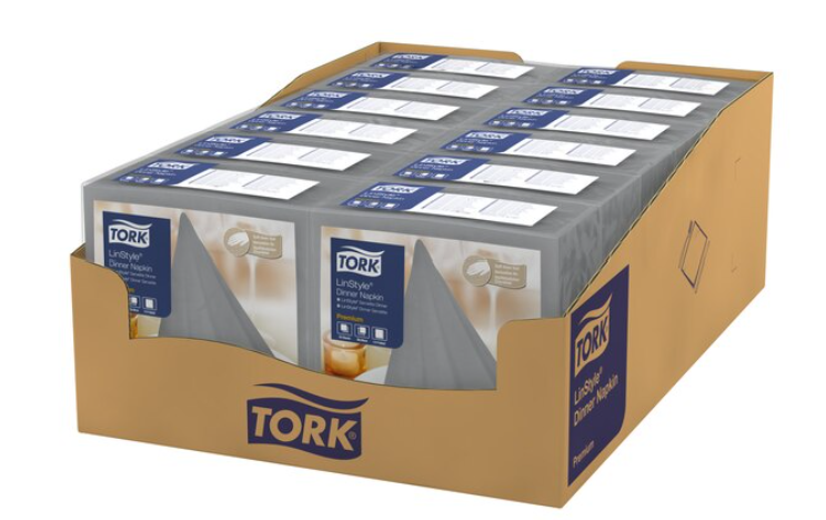 Dinnerservietten "Grau" LinStyle® Tork Premium