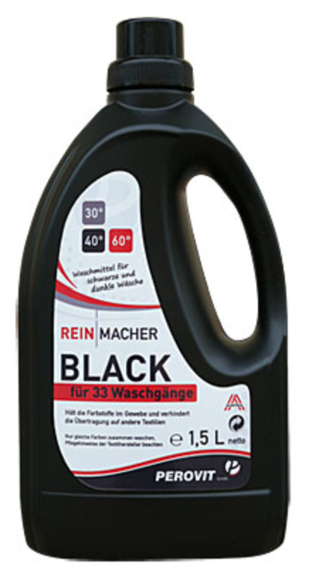 Feinwaschmittel "Reinmacher Black" 1,5 Liter