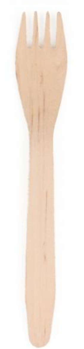 Holzgabel "pure" 16,5 cm