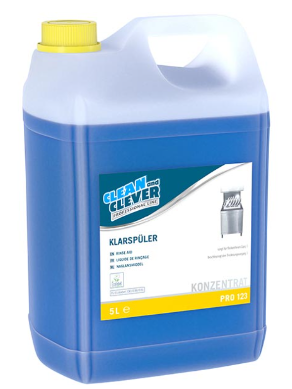 Klarspüler "Clean and Clever PRO123" 5 Liter