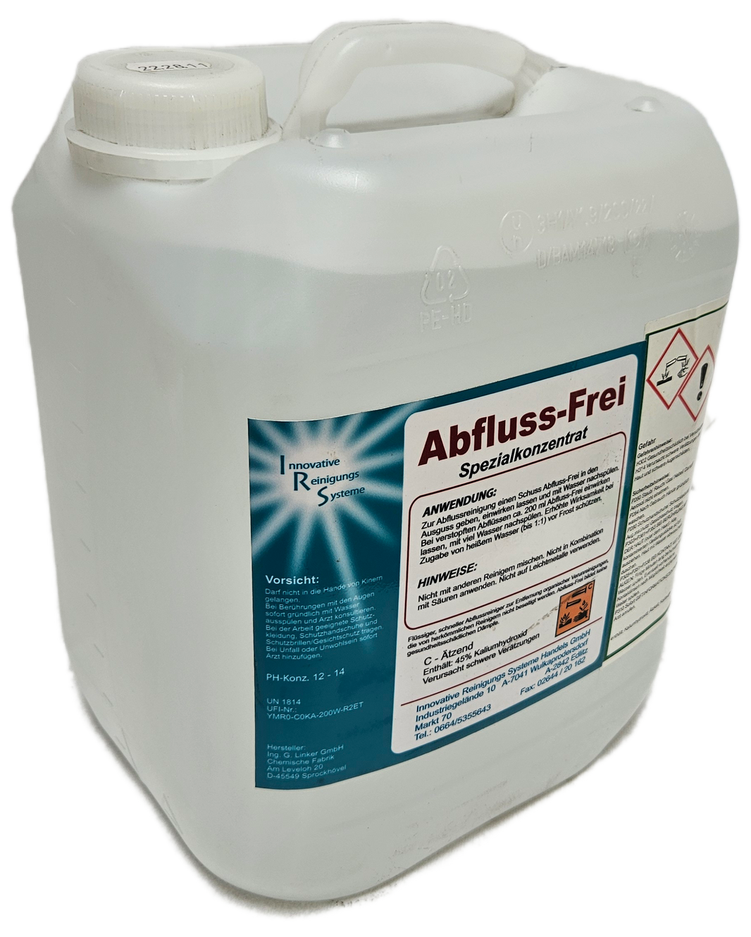 Abflussreiniger "Abfluss-Frei" 10 Liter