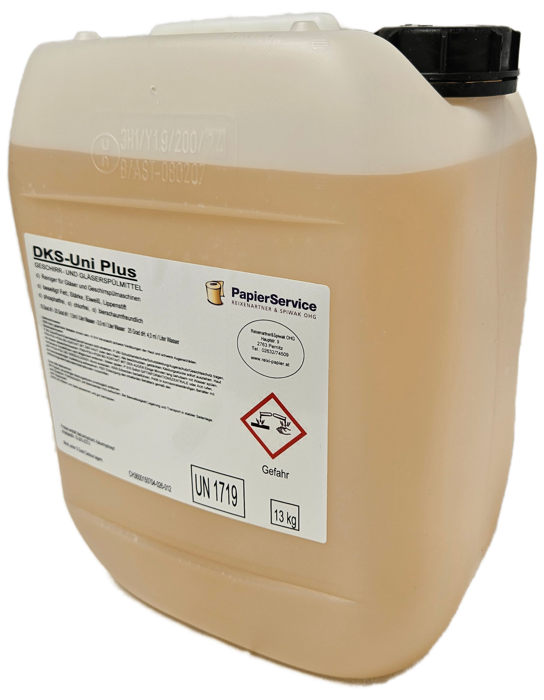 DKS-Uni Plus Maschineller Reiniger 10 Liter