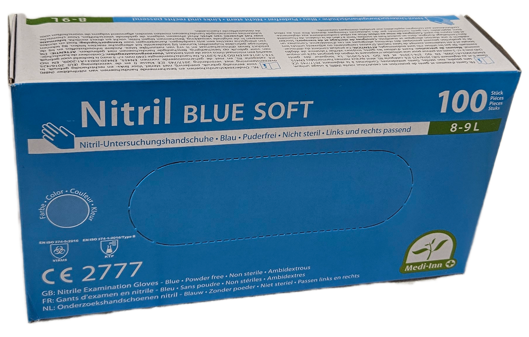 Nitril Handschuhe "hellblau"