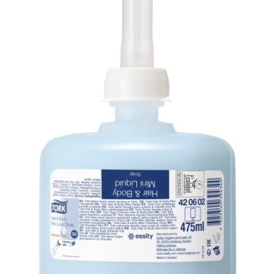 Hair & Body Mini Flüssigseife (Kosmetikprodukt) S2 Light blue