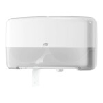 Doppelrollenspender für Mini Jumbo Toilettenpapier T2 Weiß